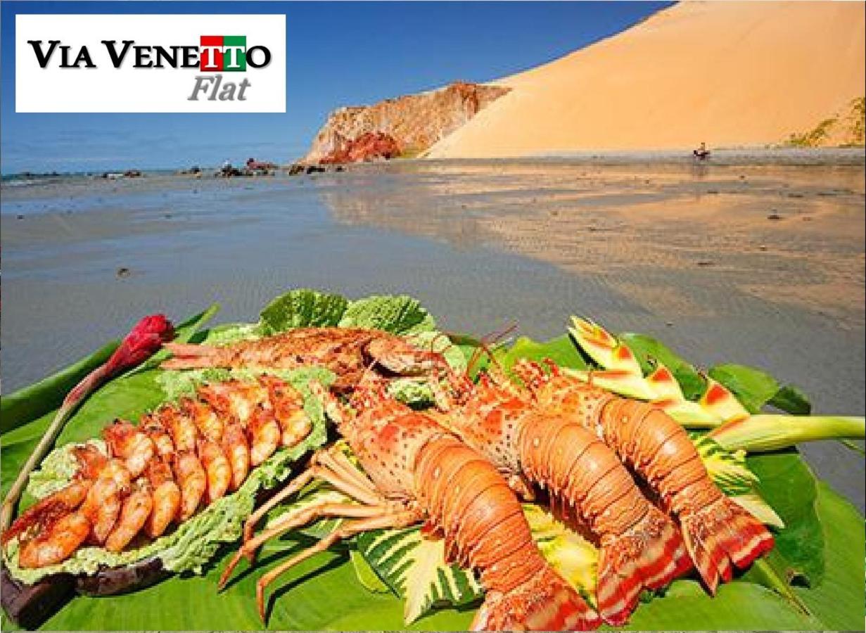 الشقق الفندقية فورتاليزفي  Via Venetto - Vista Mar المظهر الخارجي الصورة