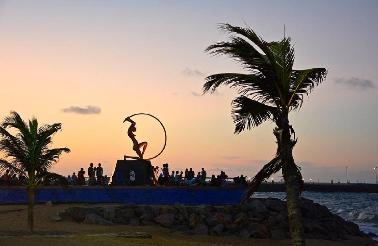 الشقق الفندقية فورتاليزفي  Via Venetto - Vista Mar المظهر الخارجي الصورة