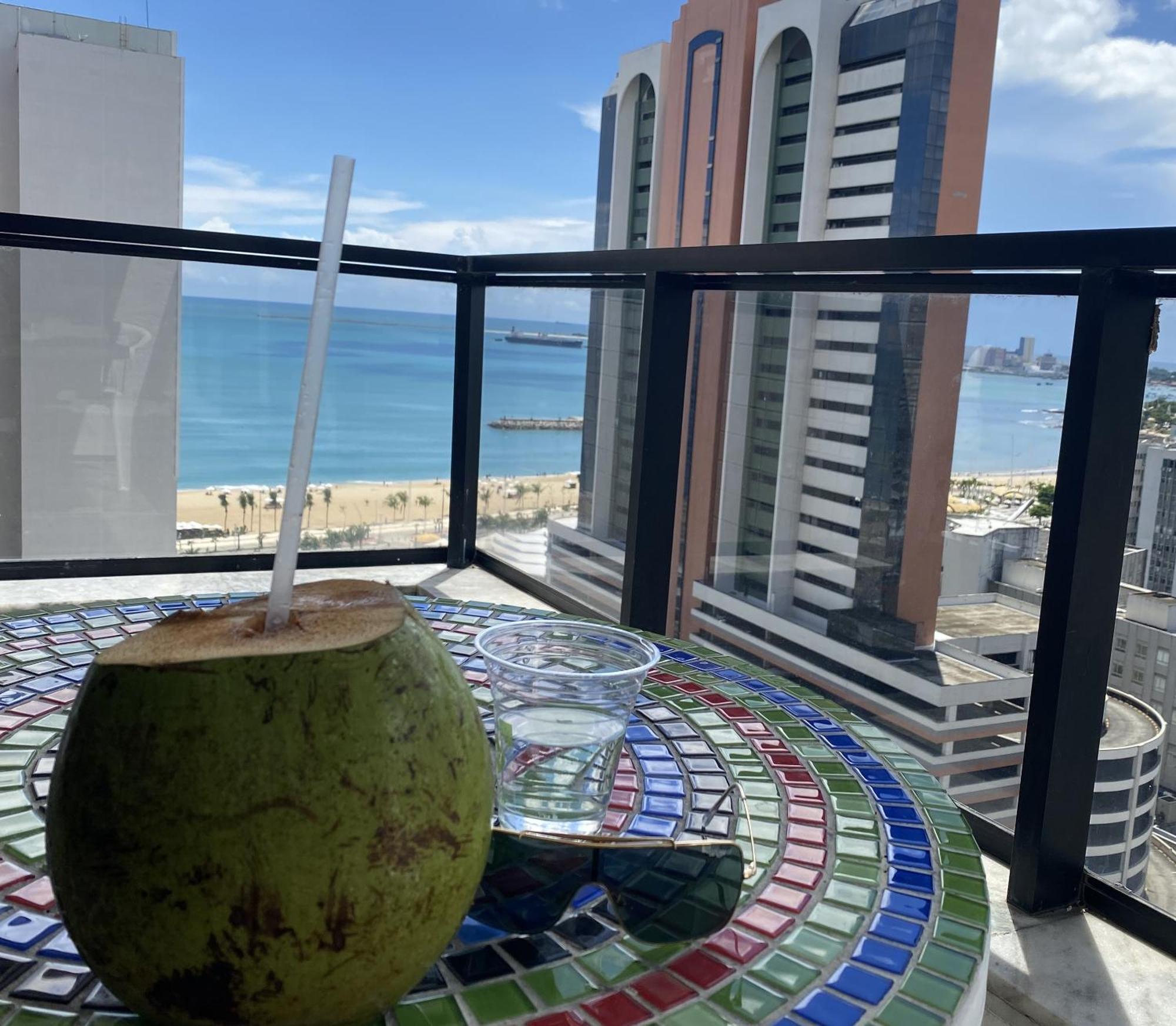 الشقق الفندقية فورتاليزفي  Via Venetto - Vista Mar المظهر الخارجي الصورة